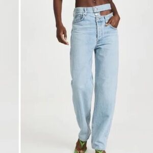 Agolde Broken Waistband Jean